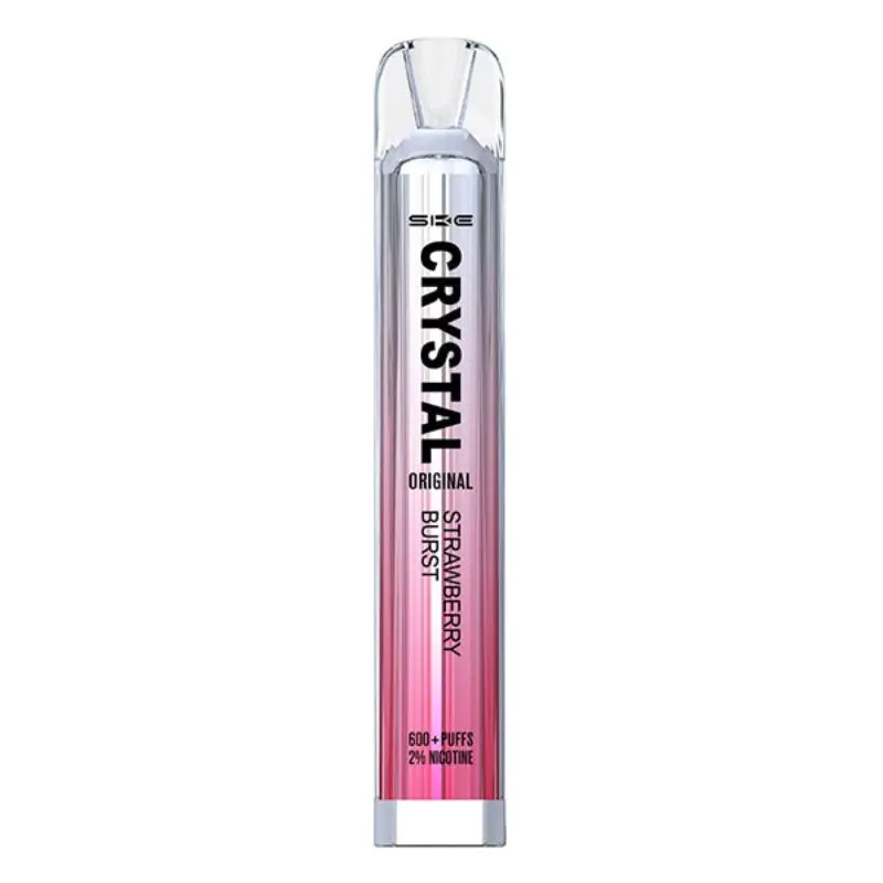 Strawberry Burst SKE Crystal Bar 600 Disposable Vape 